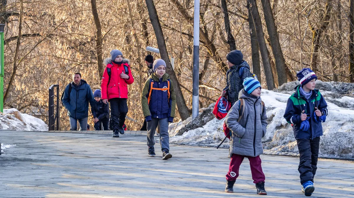 В Новосибирске мать отправила шестерых детей гулять в летней обуви и легкой одежде в мороз