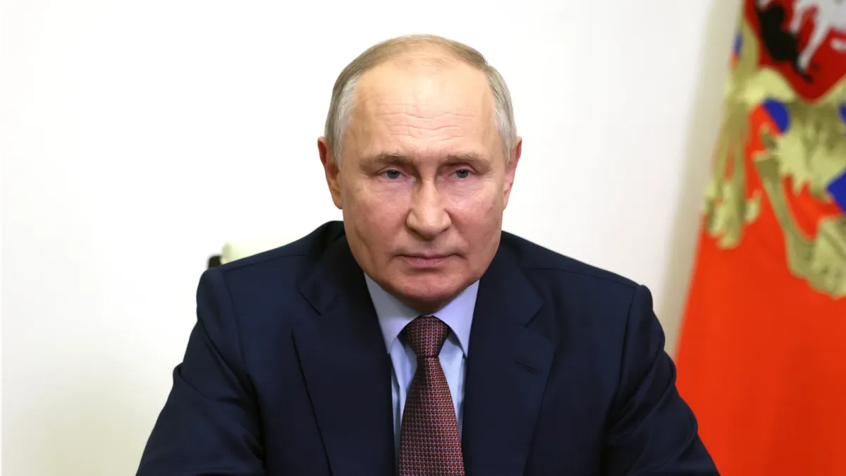 Владимир Путин. Фото: Кремлин.ру