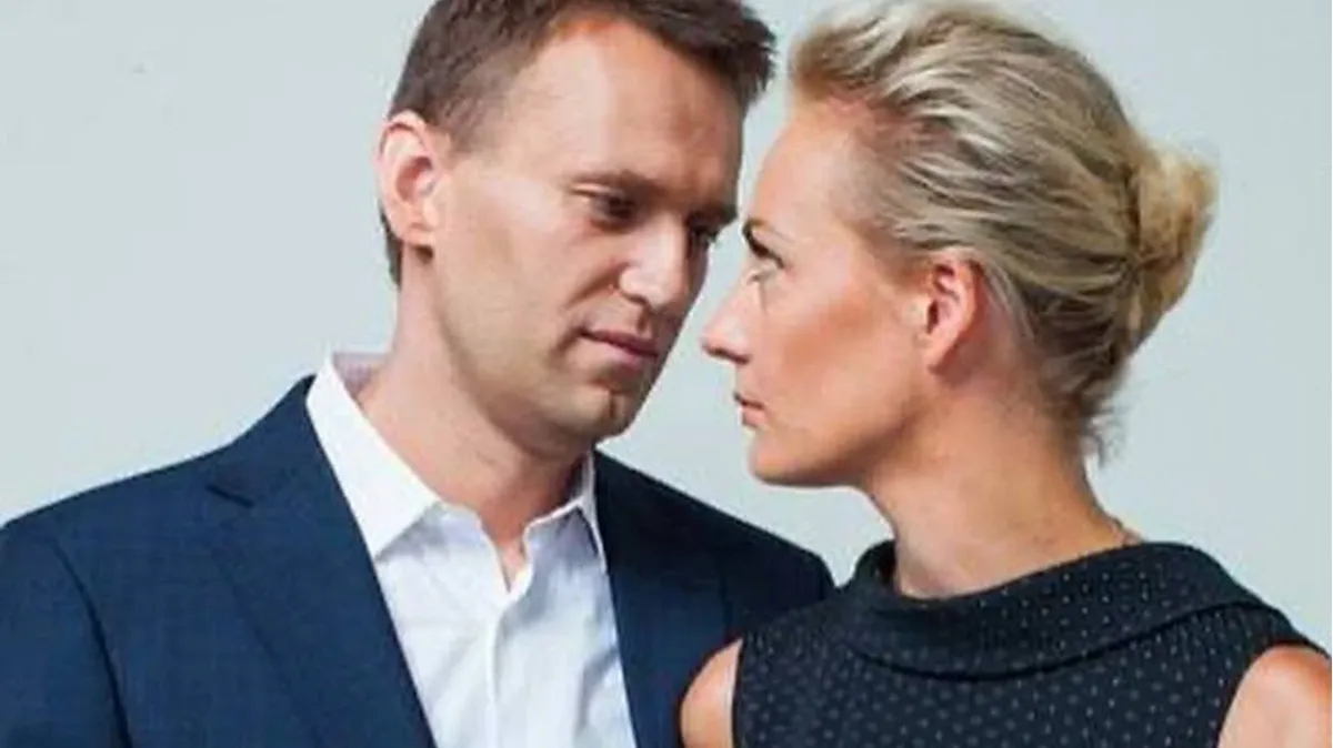 Алексей Навальный* и Юлия. Фото: Telegram | t.me/navalny