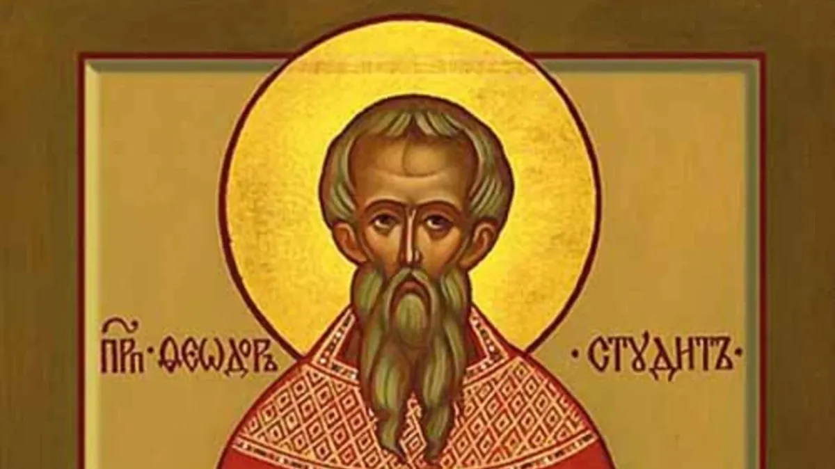 Преподобный Фео́дор Студит, игумен. Фото: azbyka.ru