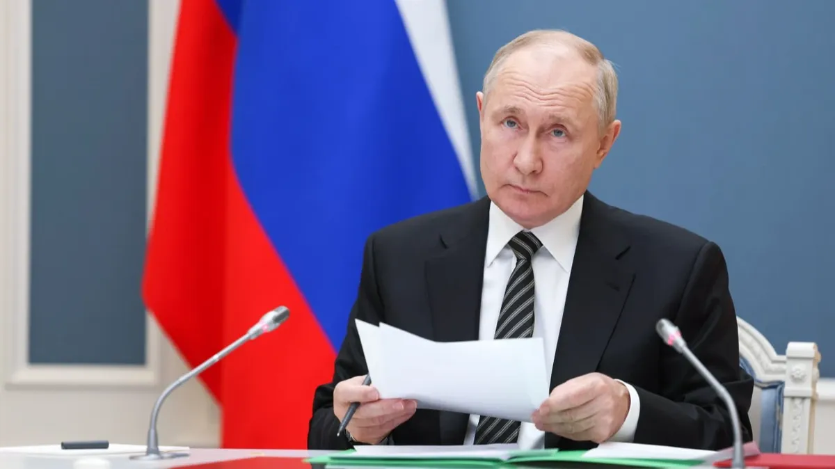 Владимир Путин. Фото: Telegram | t.me/news_kremlin
