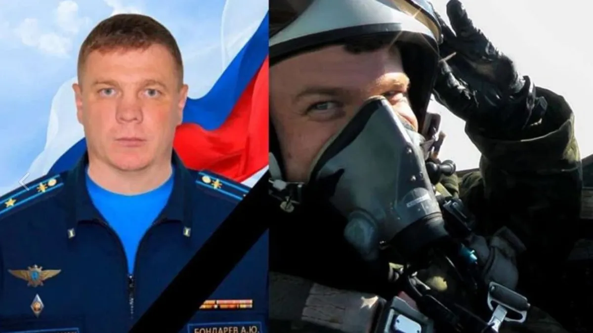 На Украине погиб пилот Су-34 Александр Бондарев из Новосибирской области