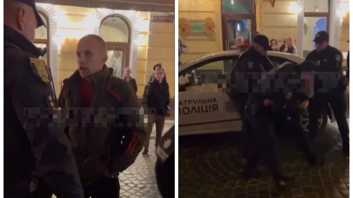 Во Львове полицейские задержали мужчину, громко слушавшего песни «Ласкового мая»