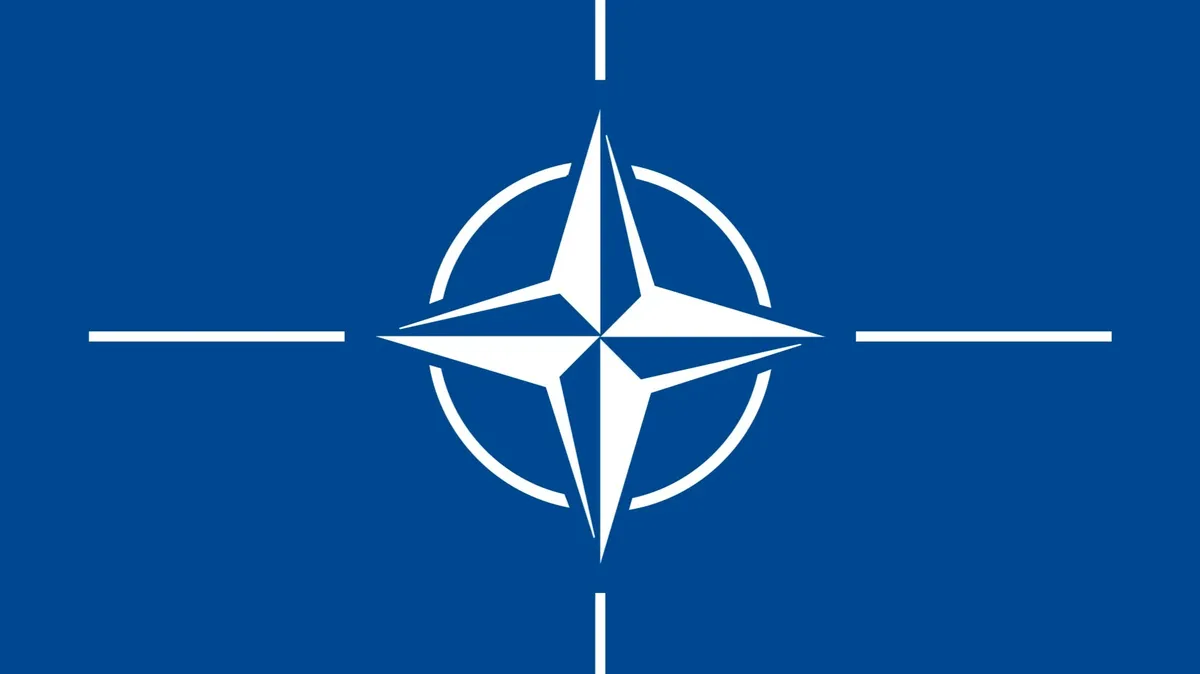 Флаг НАТО. Википедия