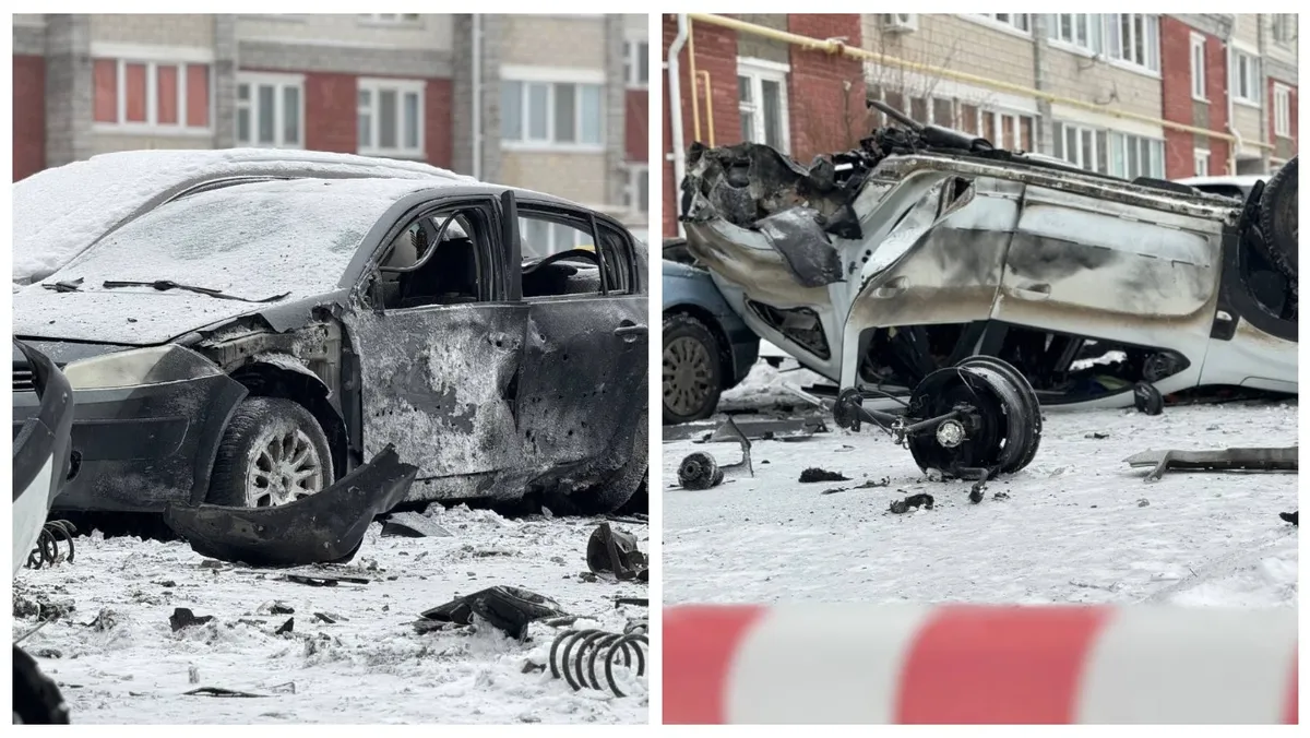 В Белгороде всем, кому страшно, губернатор просит покинуть город: как уехать из—под обстрелов — фото последствий бомбежки 
