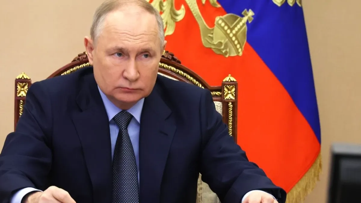 Владимир Путин. Фото: стоп-кадр трансляции |kremlin.ru