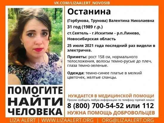 Лиза Алерт НСО