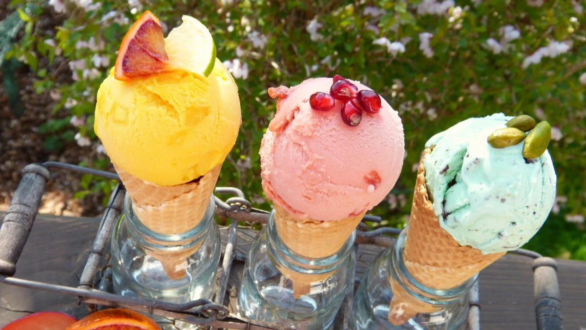 17 июля - День персикового мороженого. Фото: pxhere.com