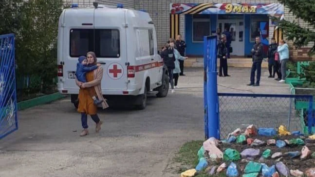 В детском саду под Ульяновском произошла стрельба. Фото: телеграм-канал Оперативные сводки