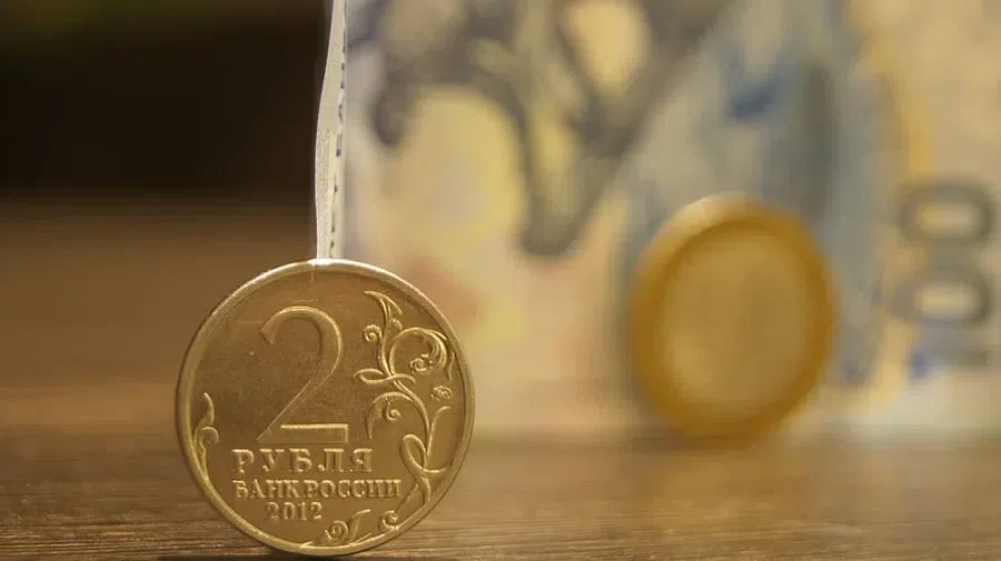 рубли, 2 рубля