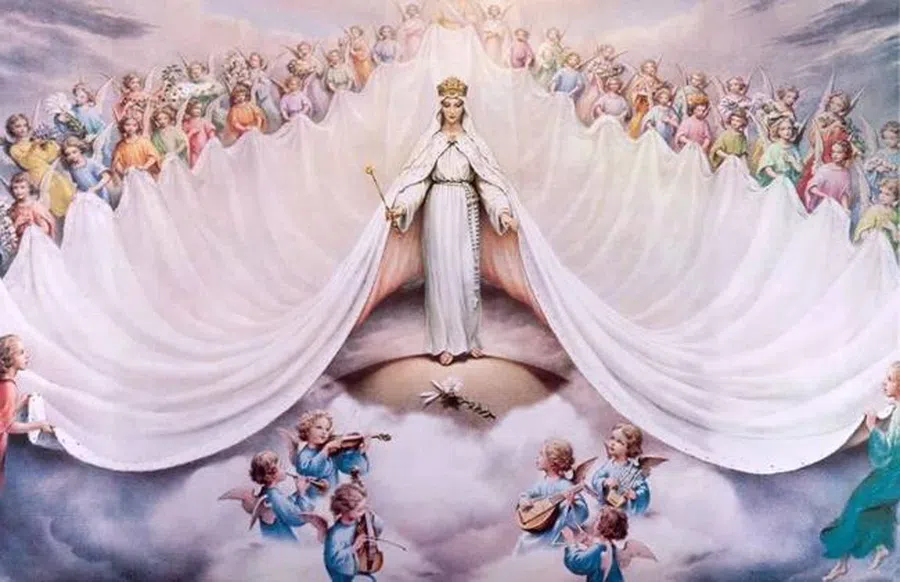 Праздник Марии — Царицы мира - 1 января. Фото: Pinterest.ru