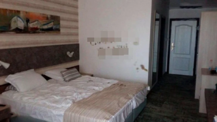 Украинские беженцы сказали Европе «спасибо» и измазали фекалиями стену отеля