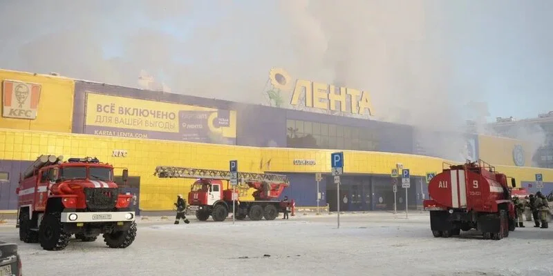 Ущерб от поджога второй "Ленты" в Томске составил 600 тыс. рублей. Поджигателя задержали
