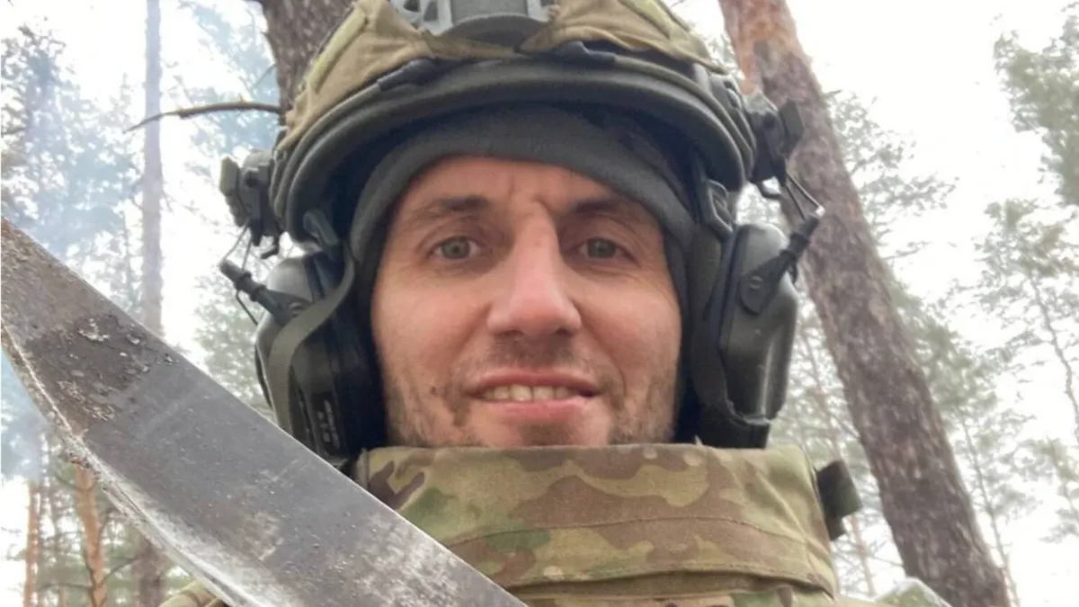 Российский доброволец Платон Маматов ведет свой репортаж из зоны СВО на Украине. Фото: Платон Маматов/telegram