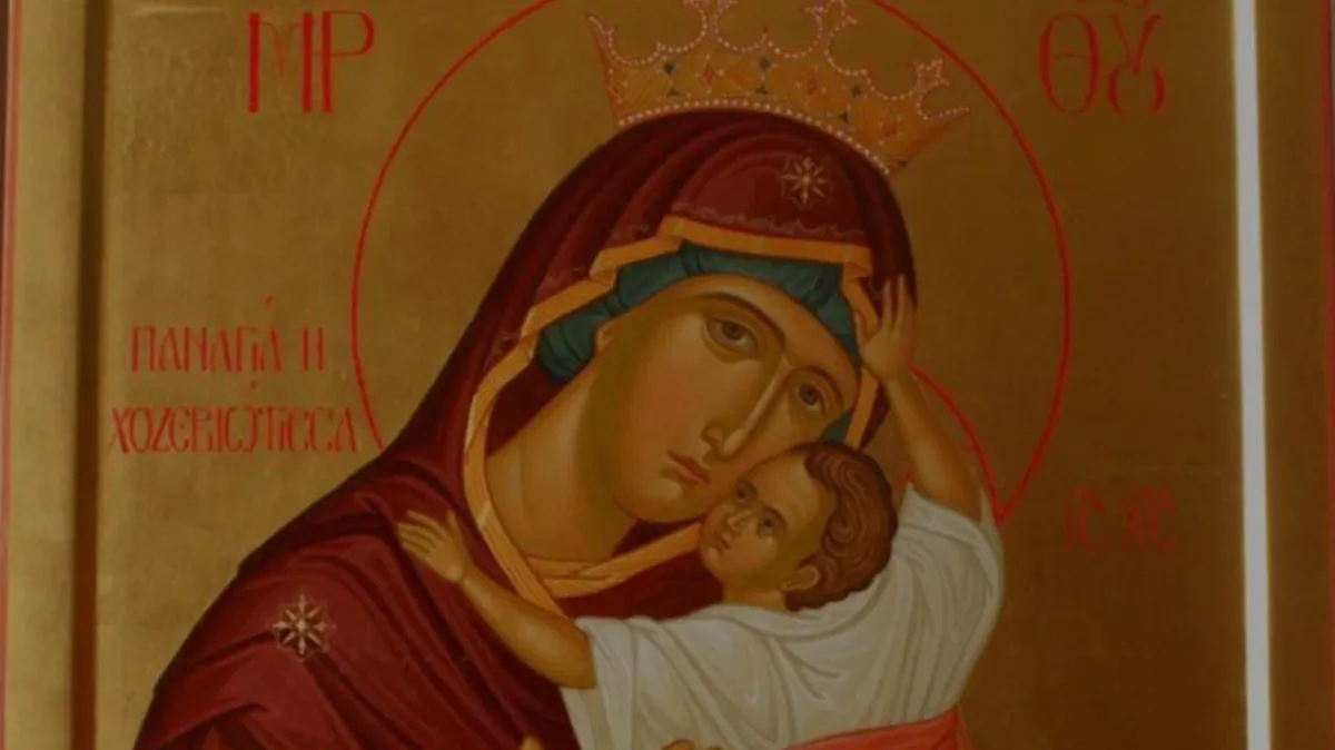 Икона Божьей матери «Взыграние Младенца». Фото: pravoslavyy.ru