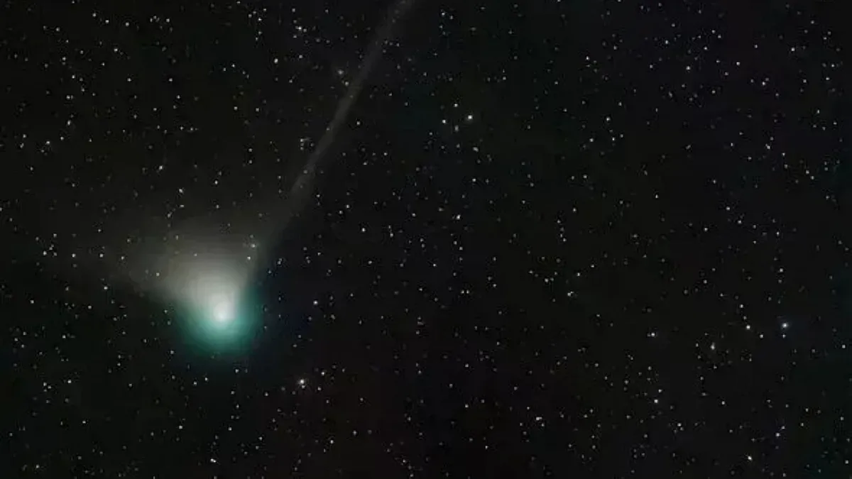 Экзотическая зеленая комета C/2022 E3 возвращается 1 февраля 2023 в небо Земли впервые со времен каменного века