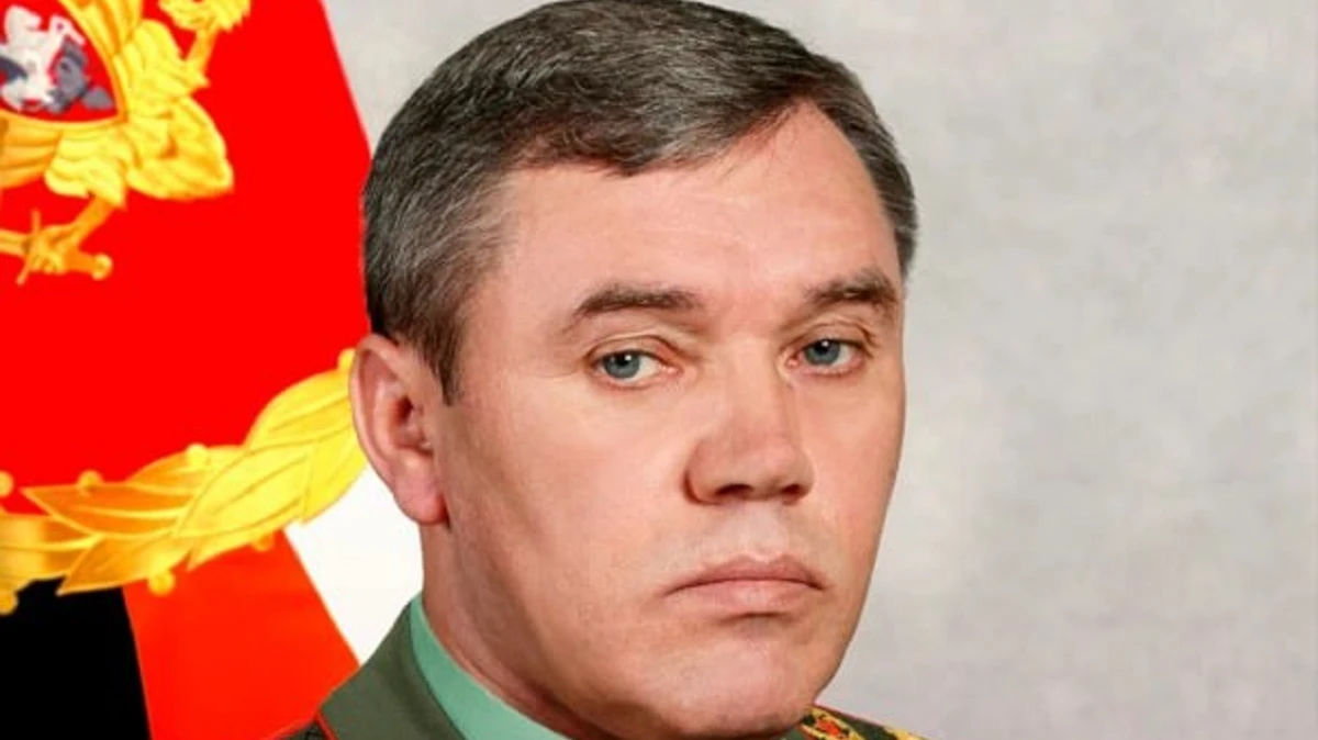 Валерий Герасимов дал первое интервью после назначения командующим войсками на территории Украины 