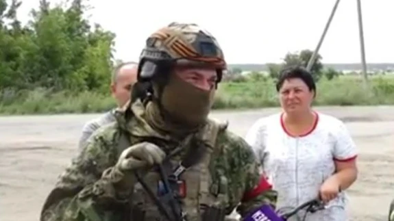 Сержант ОМОНа Росгвардии спас жизнь мальчику, когда ВСУ обстреливали Красный Лиман в ДНР
