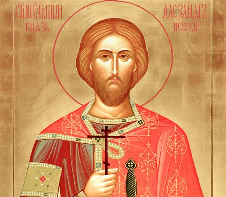 Александр Невский, икона