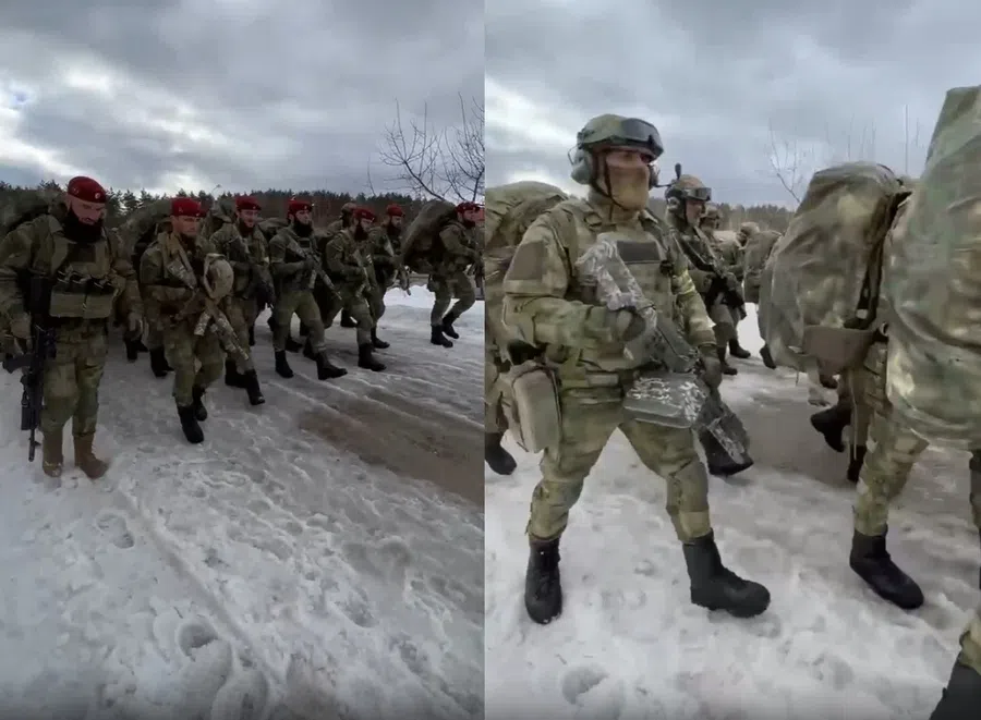 Кадыров опубликовал видео направляющейся на Украину российской армии и техники