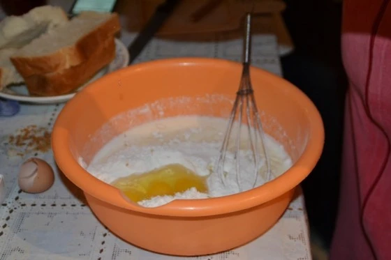 DSC_0412 Оладья на домашнем йогурте и свежих куриных яйцах
