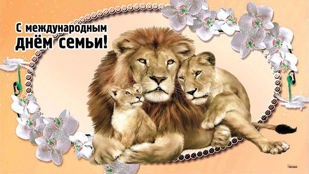Новые открытки для поздравления в Международный день семьи 15 мая