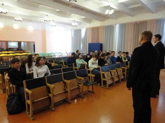 Сотрудники ФСБ провели урок мужества