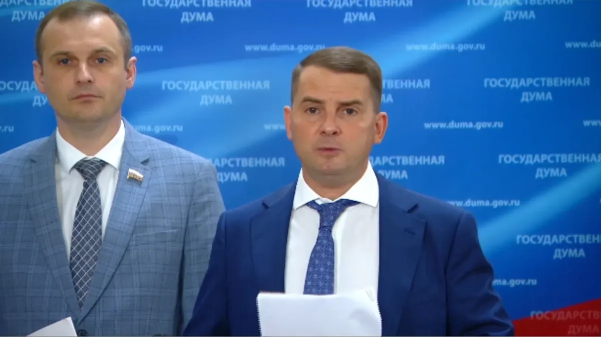 Ярослав Нилов выступил с новым законопроектом. Фото: скрин из видео duma.gov.ru