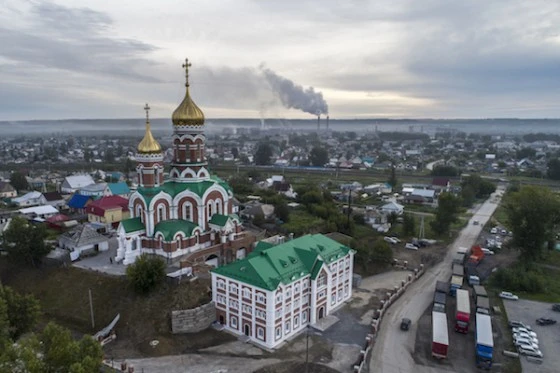 Новый храм в Искитиме