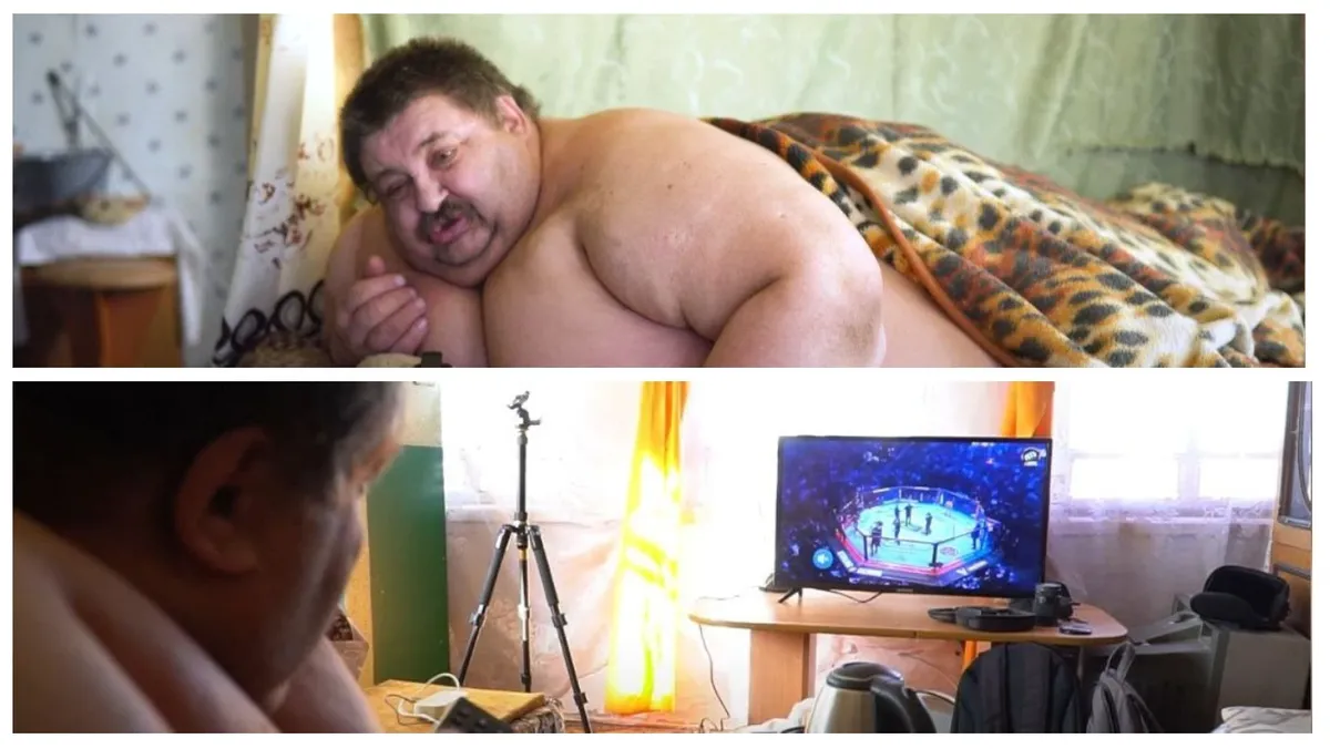 Бывший спортсмен находил отдушину в телевизоре. Фото: скрин с видео 72.ру