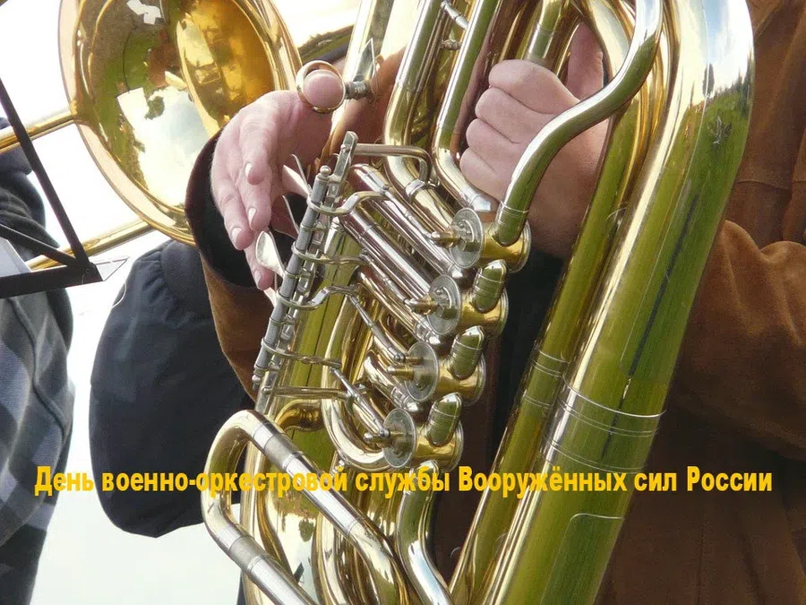 С Днем военно-оркестровой службы Вооруженных сил России: открытки талантливым музыкантам армии 14 января