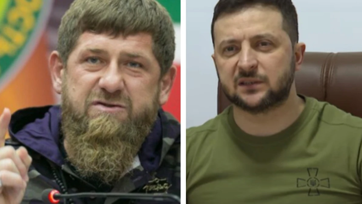 Кадыров сделал заявление о Зеленском. Фото: Официальный сайт главы Чечни/Официальный сайт президента Украины