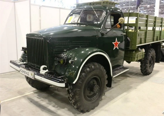 Сергей Дрепин привез на выставку свой ГАЗ-63