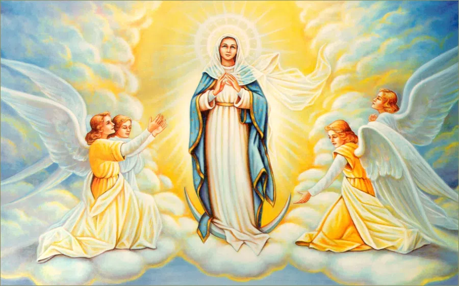 В праздник Марии – Царицы мира священные открытки и добрые поздравления 1 января