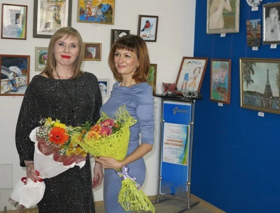 Самодеятельные художницы Светлана Ларионова и Ирина Летягина Самодеятельные художницы Светлана Ларионова и Ирина Летягина