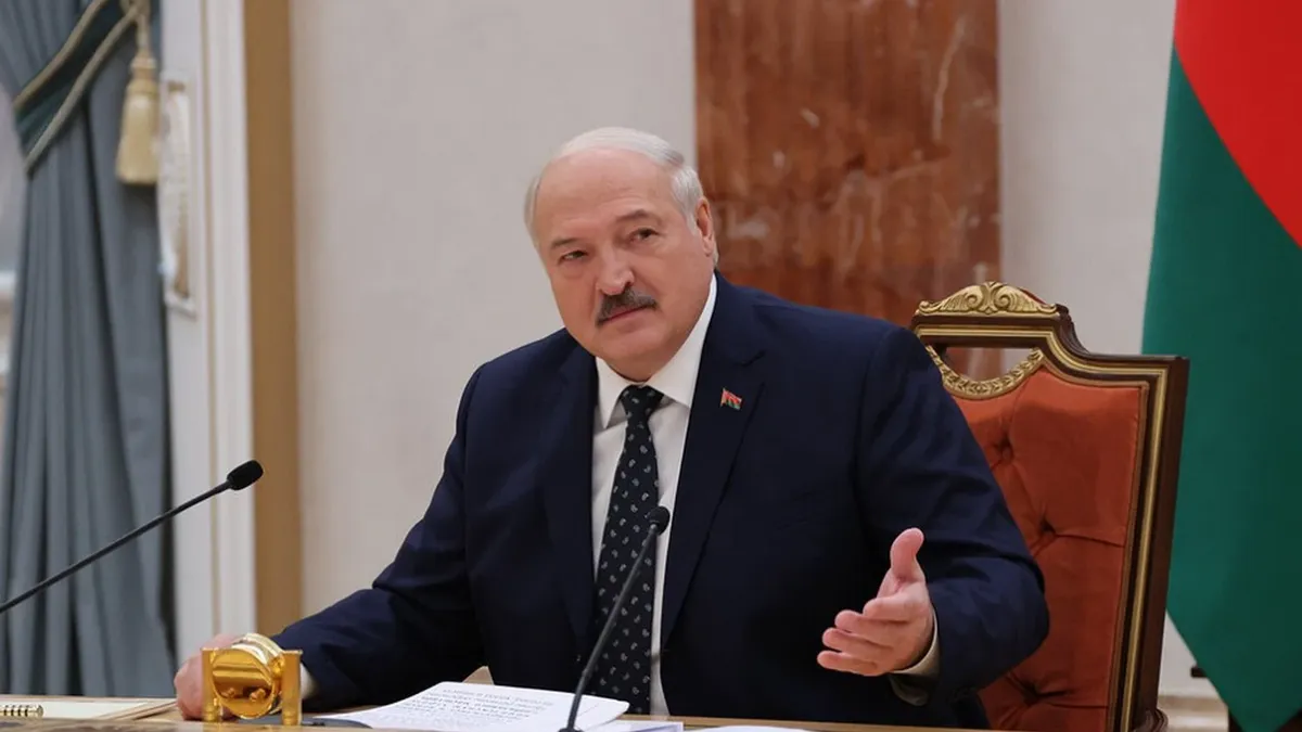 Лукашенко сказал, что «послал на хрен» делегацию Украины 