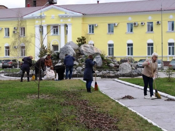 Субботник ОАО _Искитимцемент_