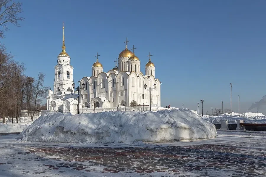 собор, зима, храм