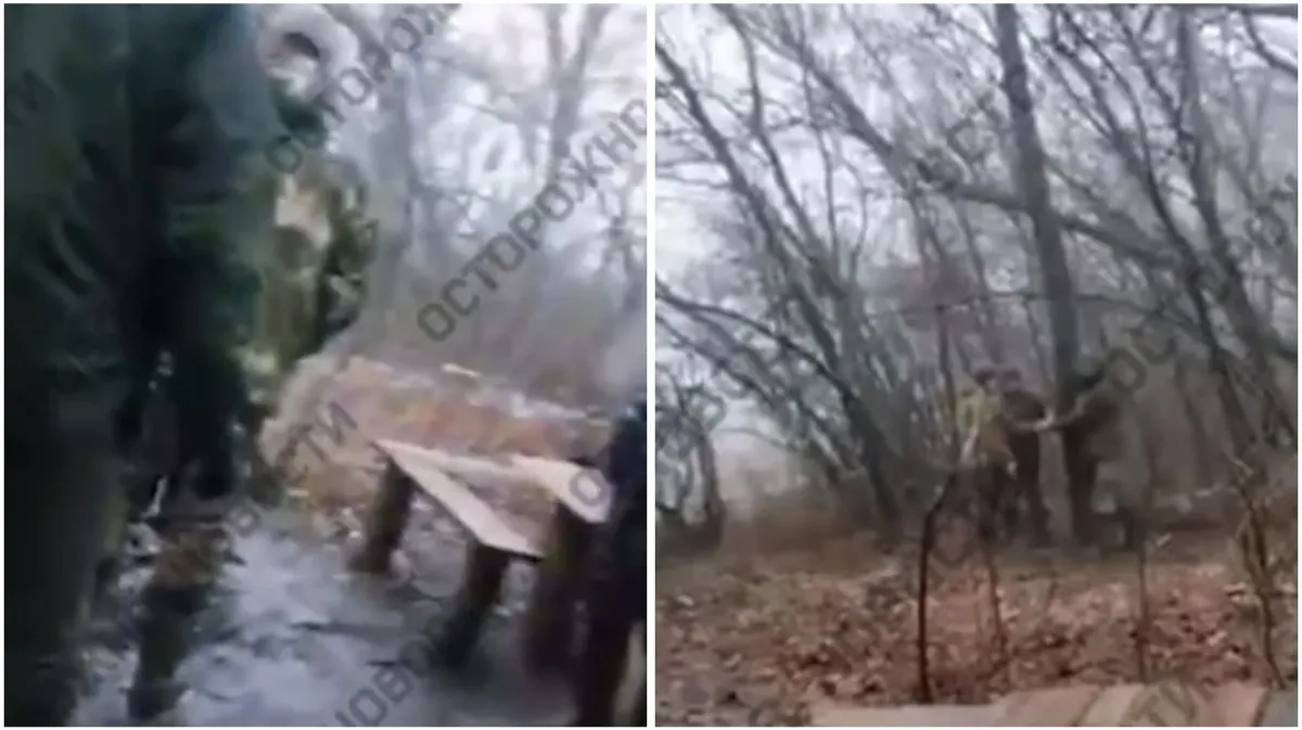 Мобилизованного из Кемеровской области привязали к дереву за отказ идти в бой