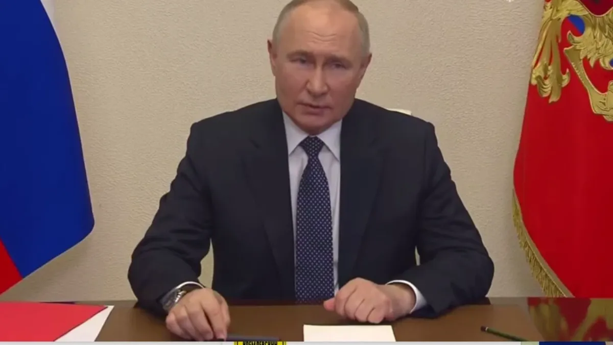 Владимир Путин. Фото: кадры из видео | t.me/news_kremlin