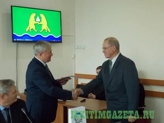 Валерий Баранчиков получил награду 