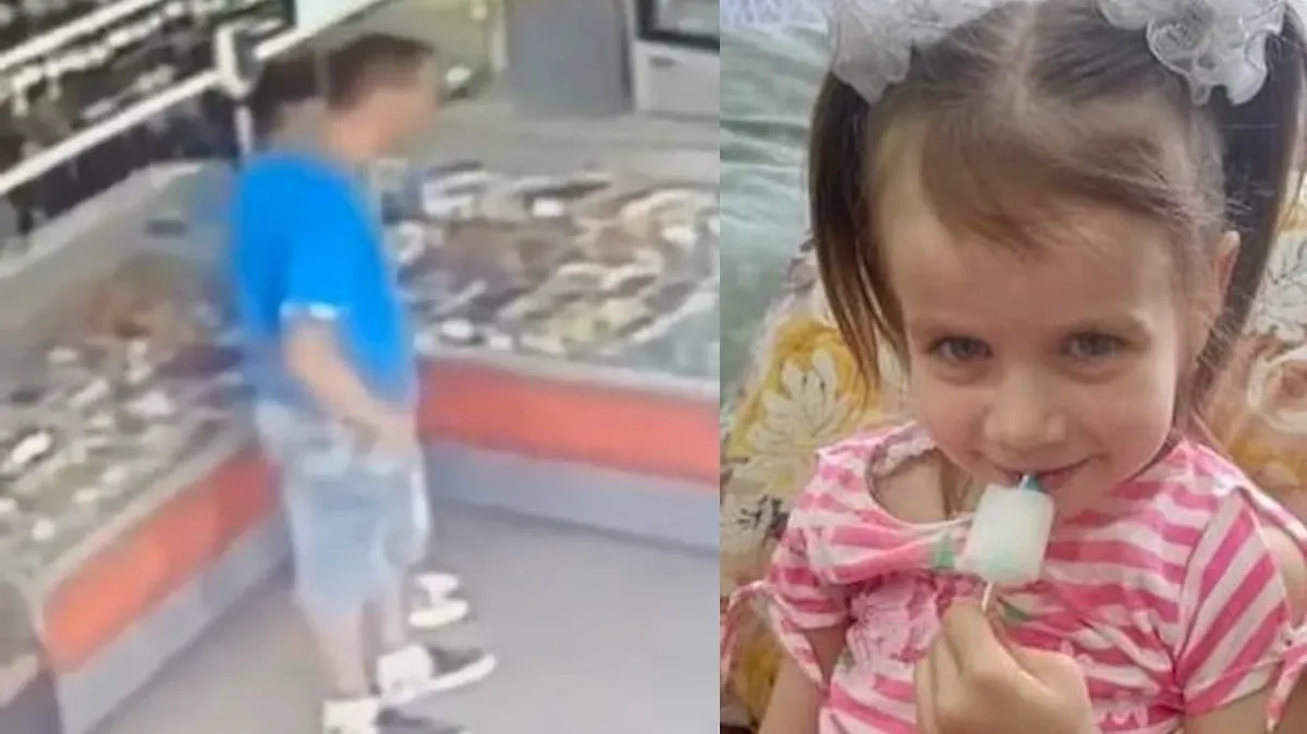 В городе Шахты Ростовской области неизвестный похитил 6-летнюю Алису Белую, которая играла в песочнице – мужчина заманил малышку сладостями – видео