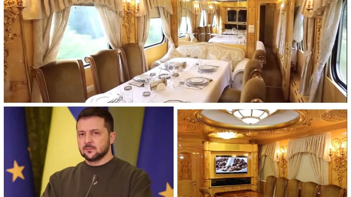 Журналисты нашли «золотой» поезд Зеленского: Поляки возмутились, когда увидели, на чем к ним приехал украинский лидер - фото