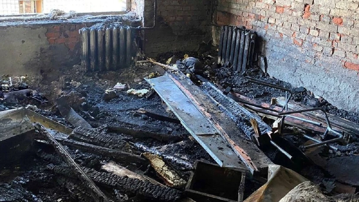 В новосибирском общежитии заживо сгорел 37-летний мужчина