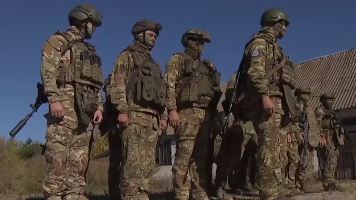 Военнослужащие продолжают выполнять боевые задачи. Фото: кадр из видео Минобороны РФ