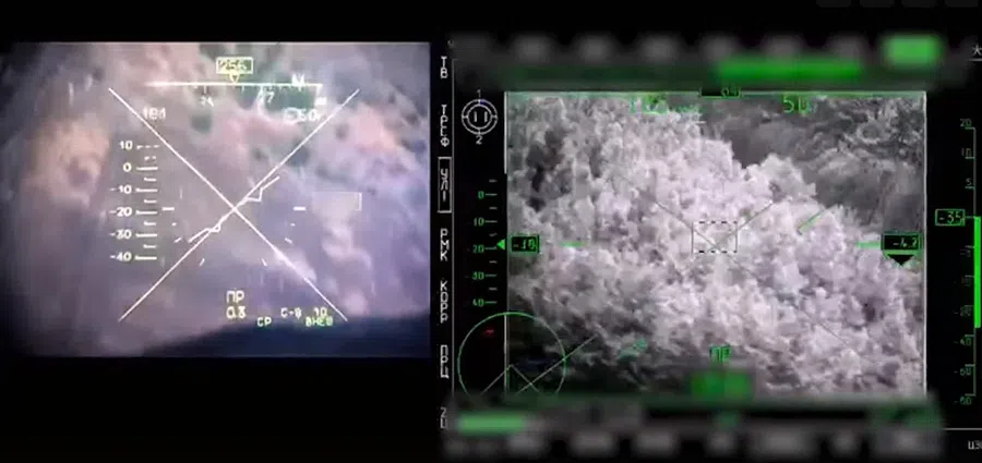 Минобороны показало боевое применение вертолетов Ка-52 в ходе спецоперации на Украине
