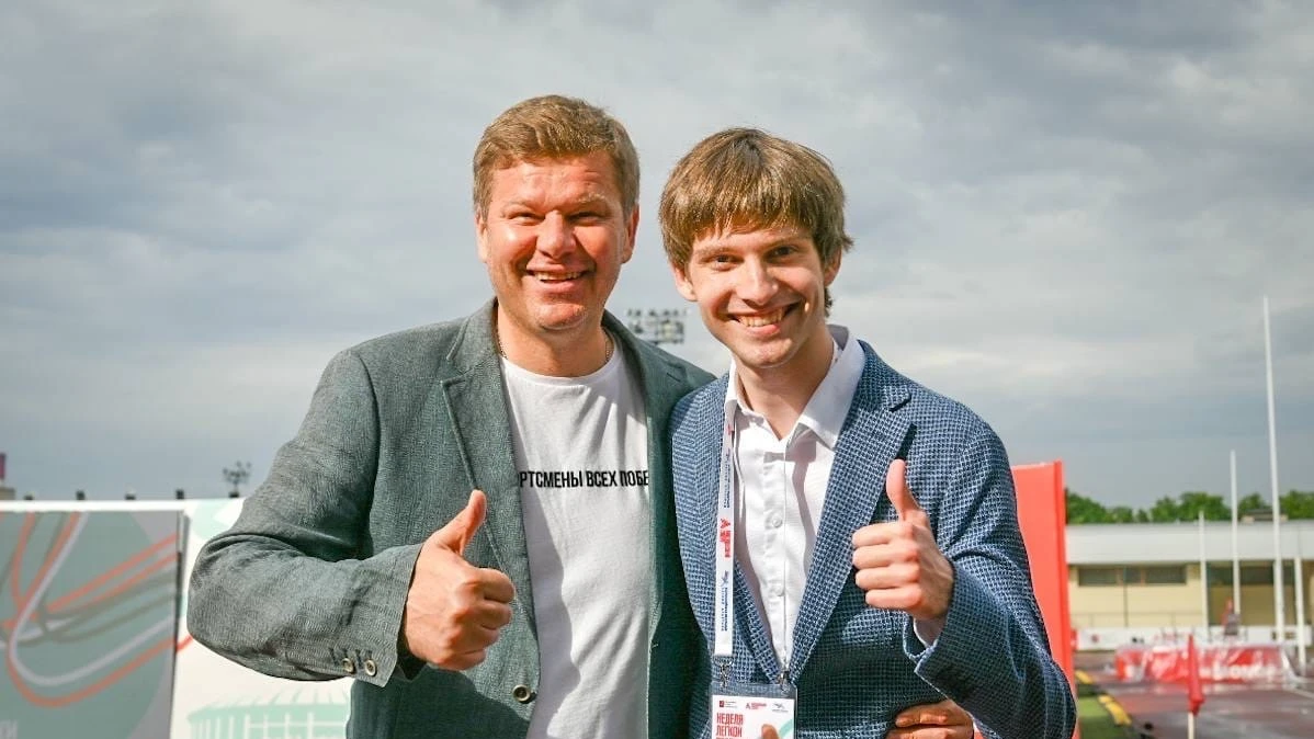 Дмитрий Губерниев и Михаил Губерниев. Фото: соцсети Дмитрия Губерниева
