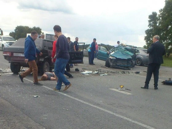 В ДТП пострадали трое