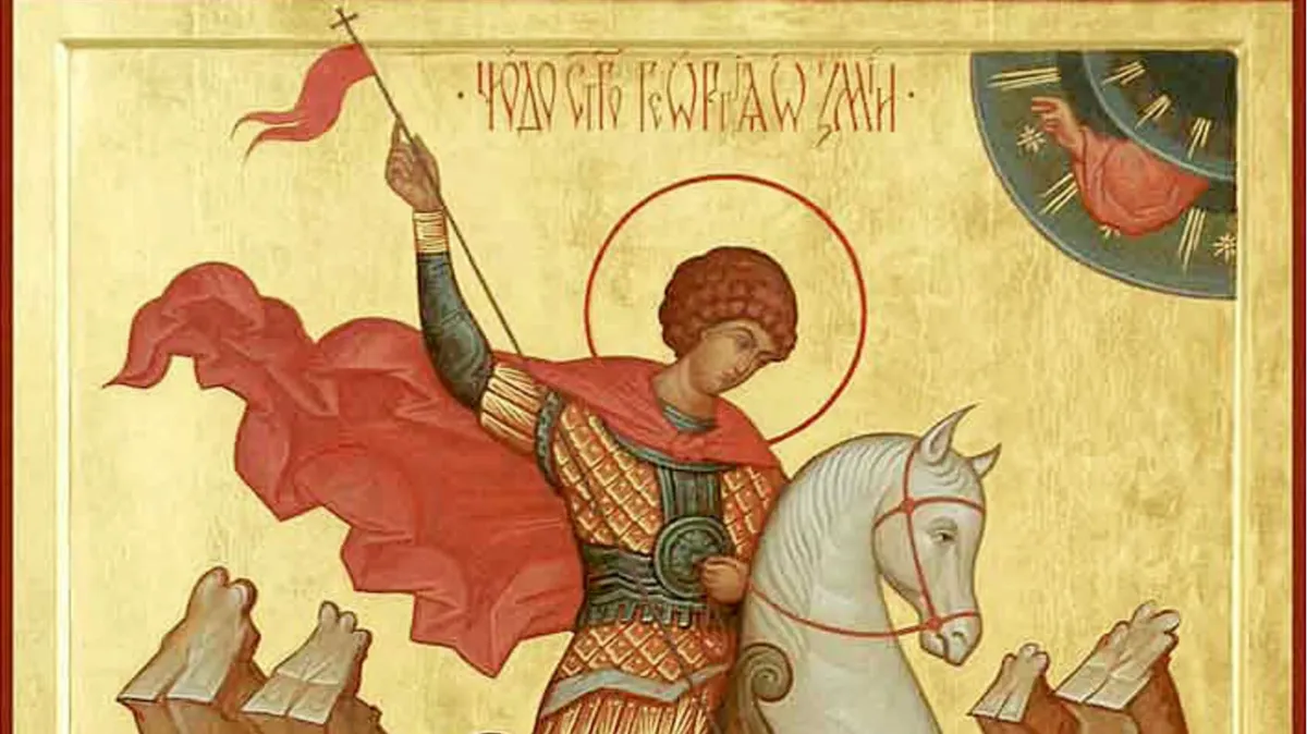 Великомученик Гео́ргий Победоносец. Фото: azbyka