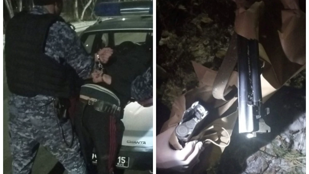 В Кузбассе нетрезвый местный житель после ссоры с женой открыл стрельбу с балкона